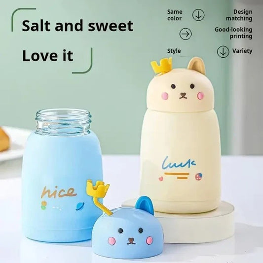 Rabbit Glass Water Bottle – 360ml
