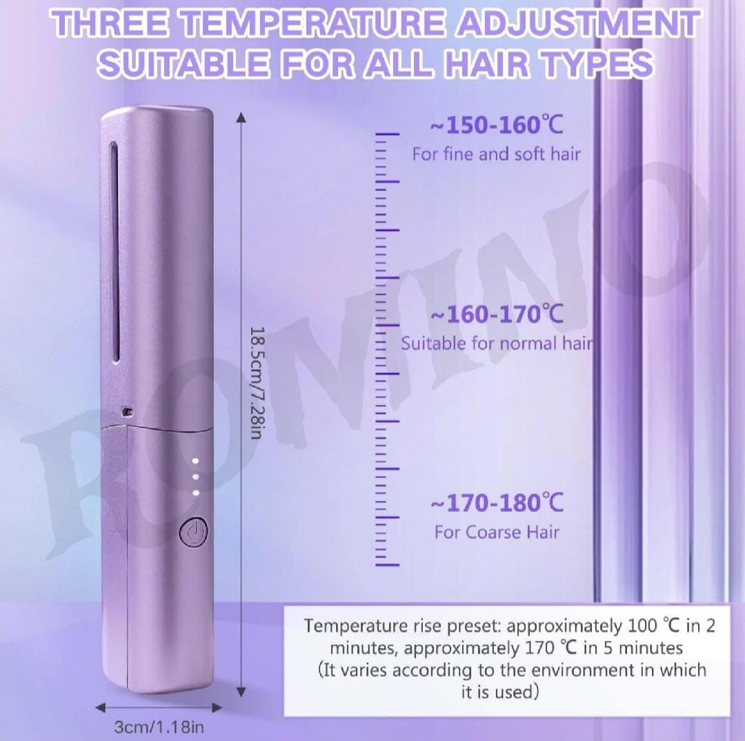 Rechargeable hair Comb