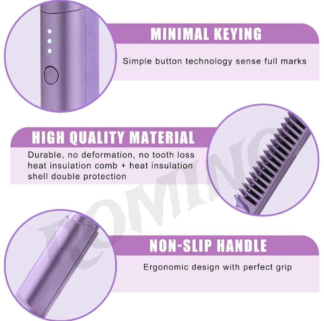 Rechargeable hair Comb