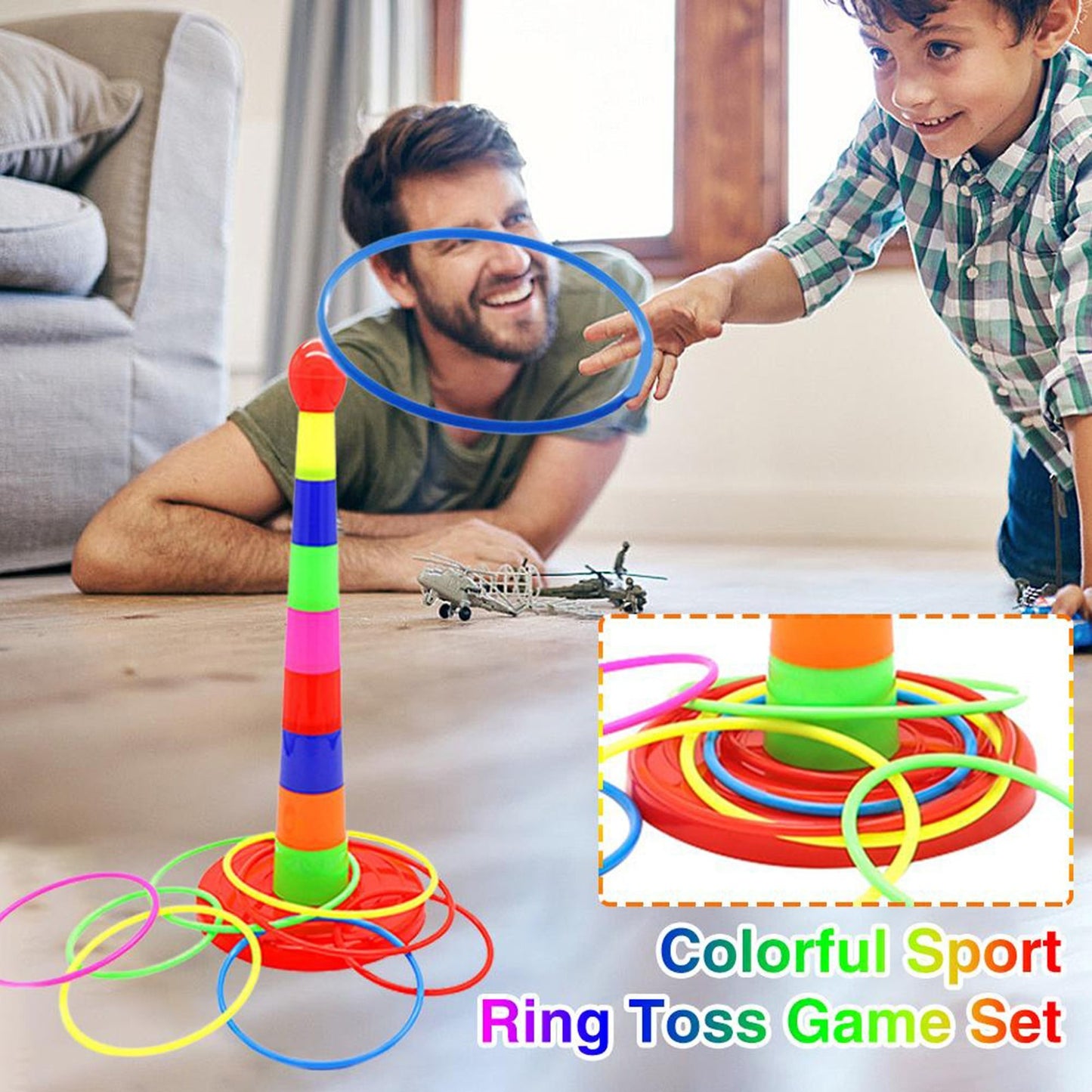Ring Tosses Tower