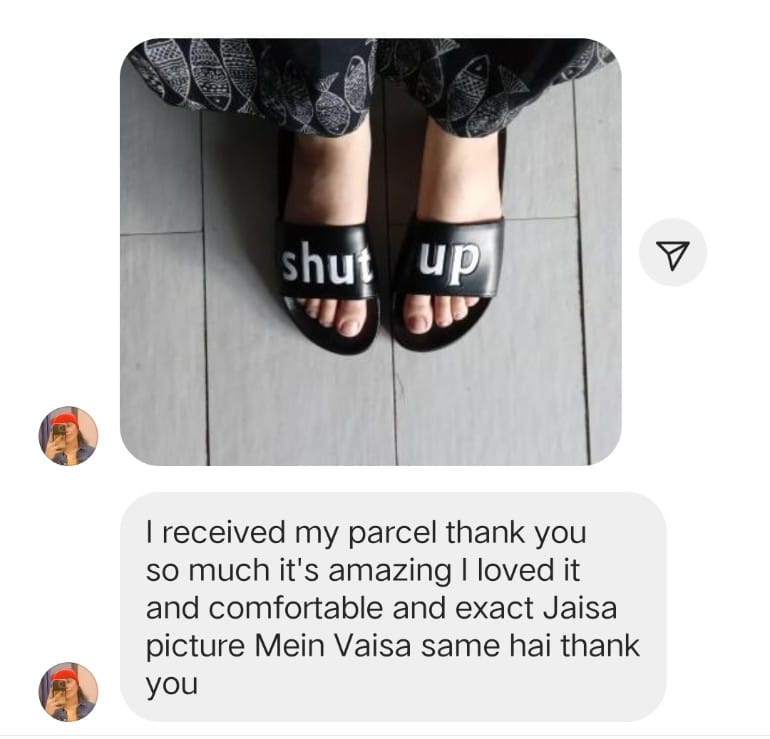 Shut up slides