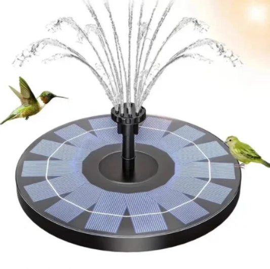 Solar Fountain with 6 Nozzles