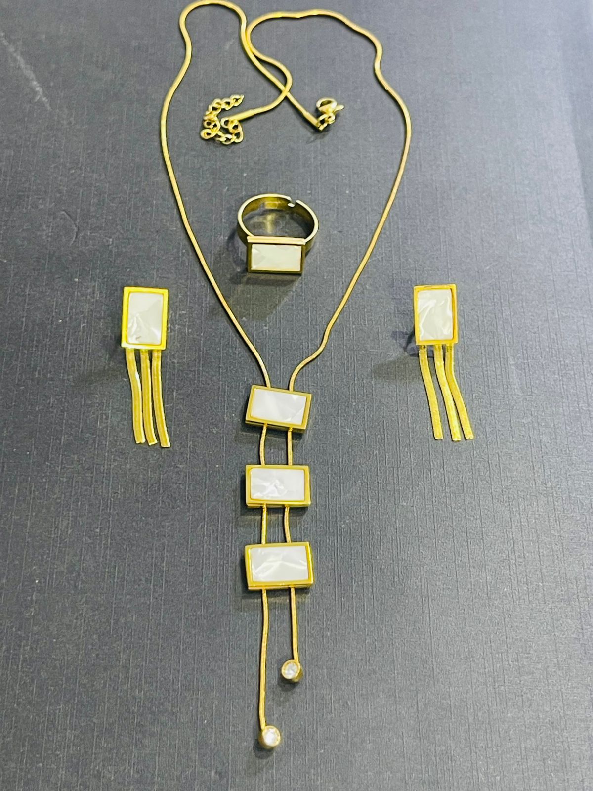 Stainless Steel Jewelry Combo Set