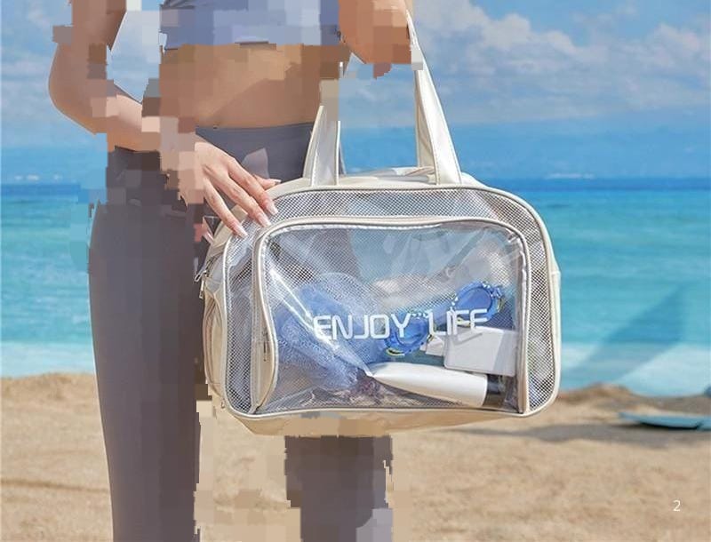 Stylish Dual-Zip Cosmetic Storage Bag