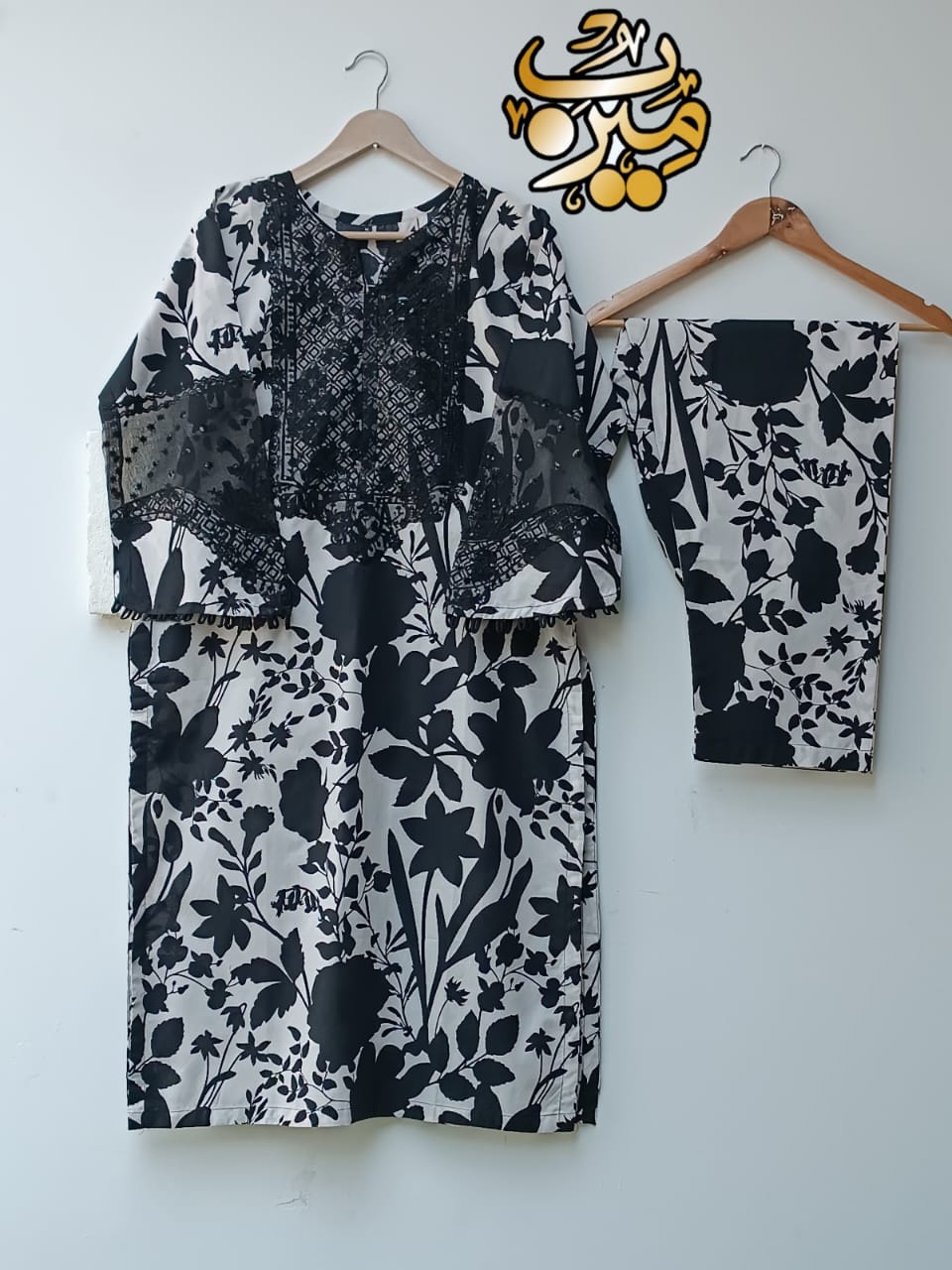 2 Pcs Swiss Lawn Suit