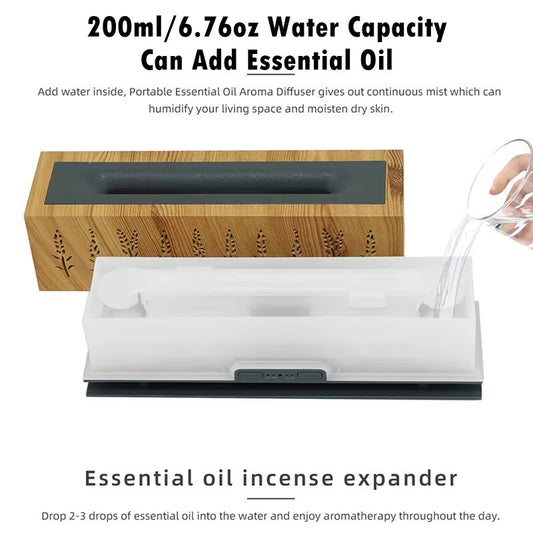 Two-Color Flame Humidifier