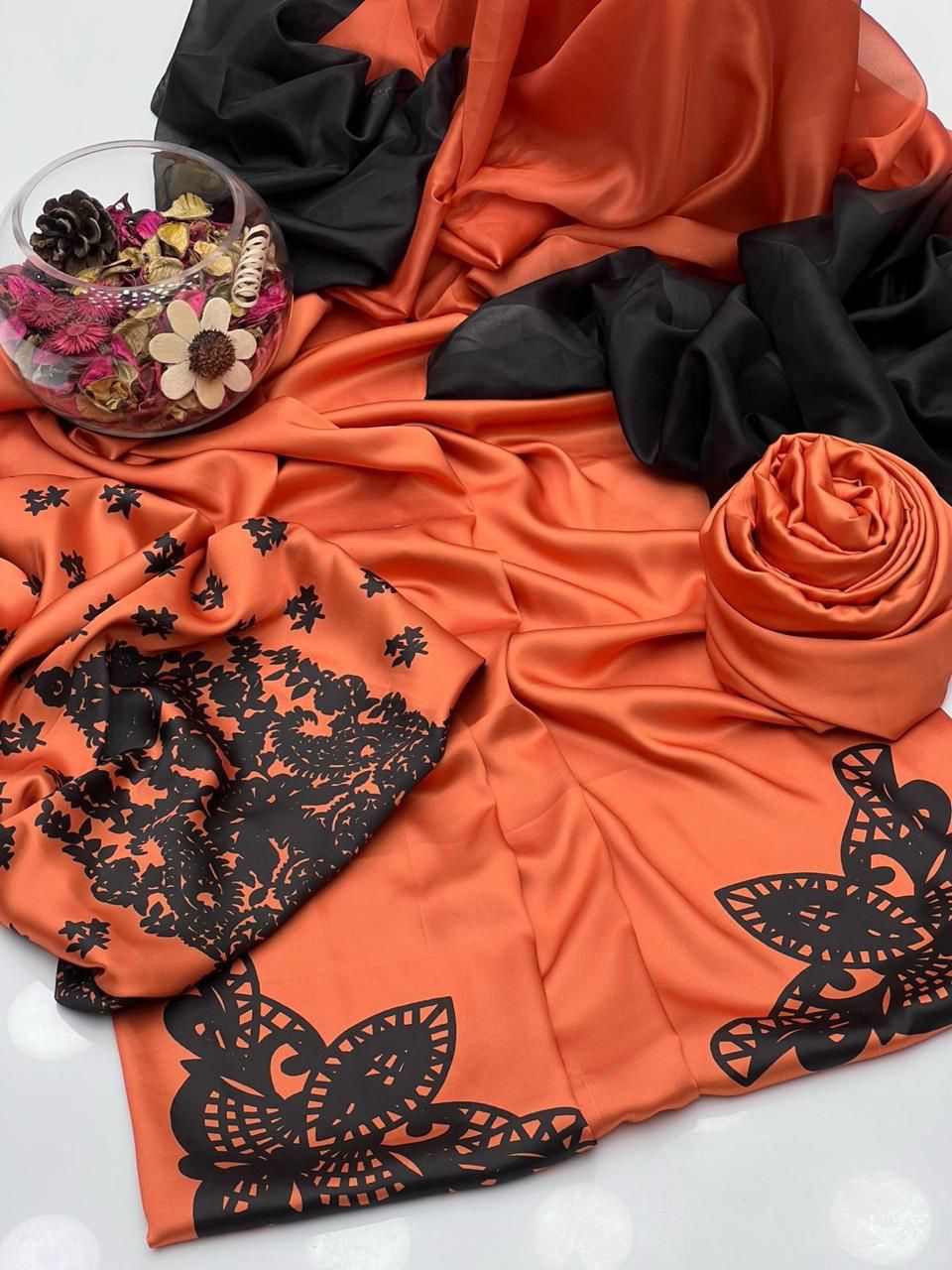 Un-stitched Floral Print