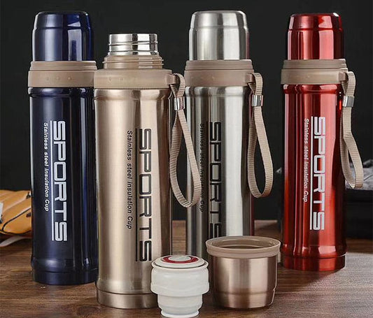 SHORT STAINLESS WATER BOTTLE