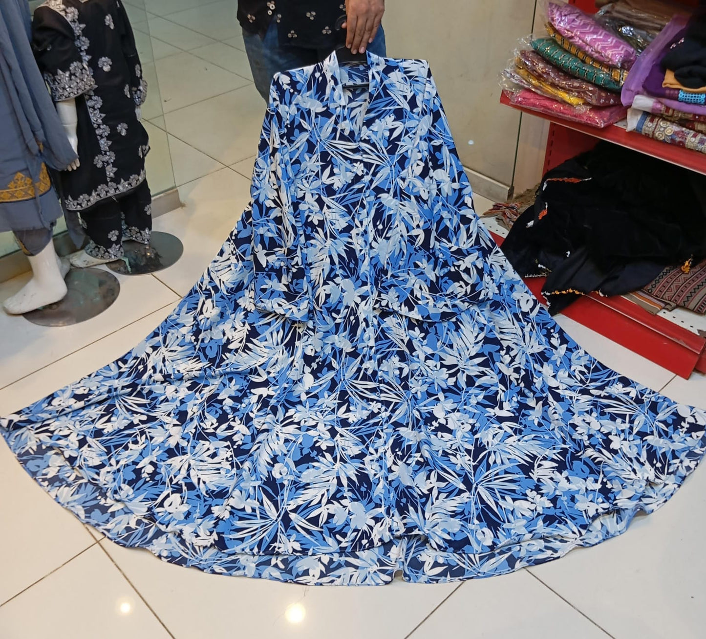 PRINTED ABAYA