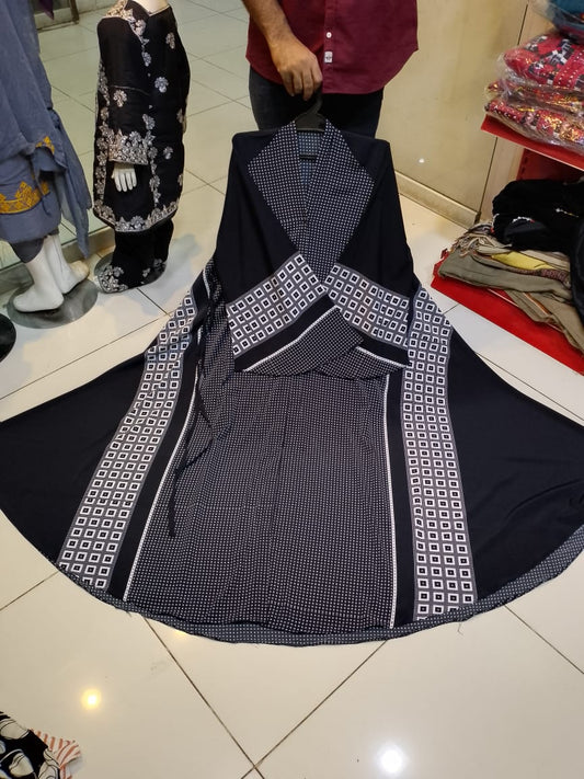 PRINTED ABAYA