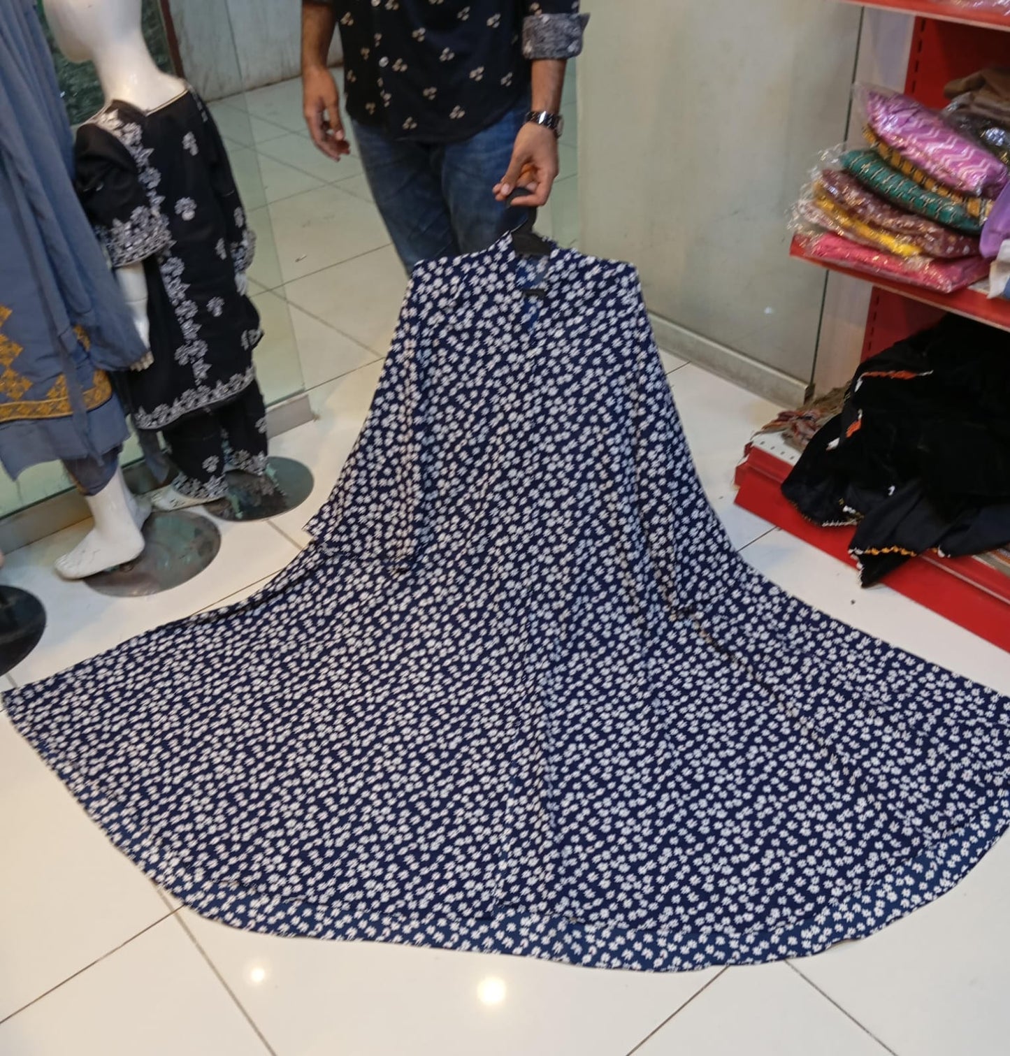 PRINTED ABAYA