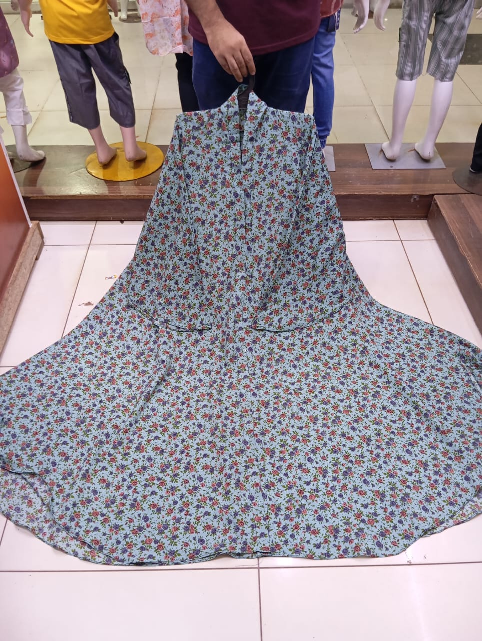 PRINTED ABAYA