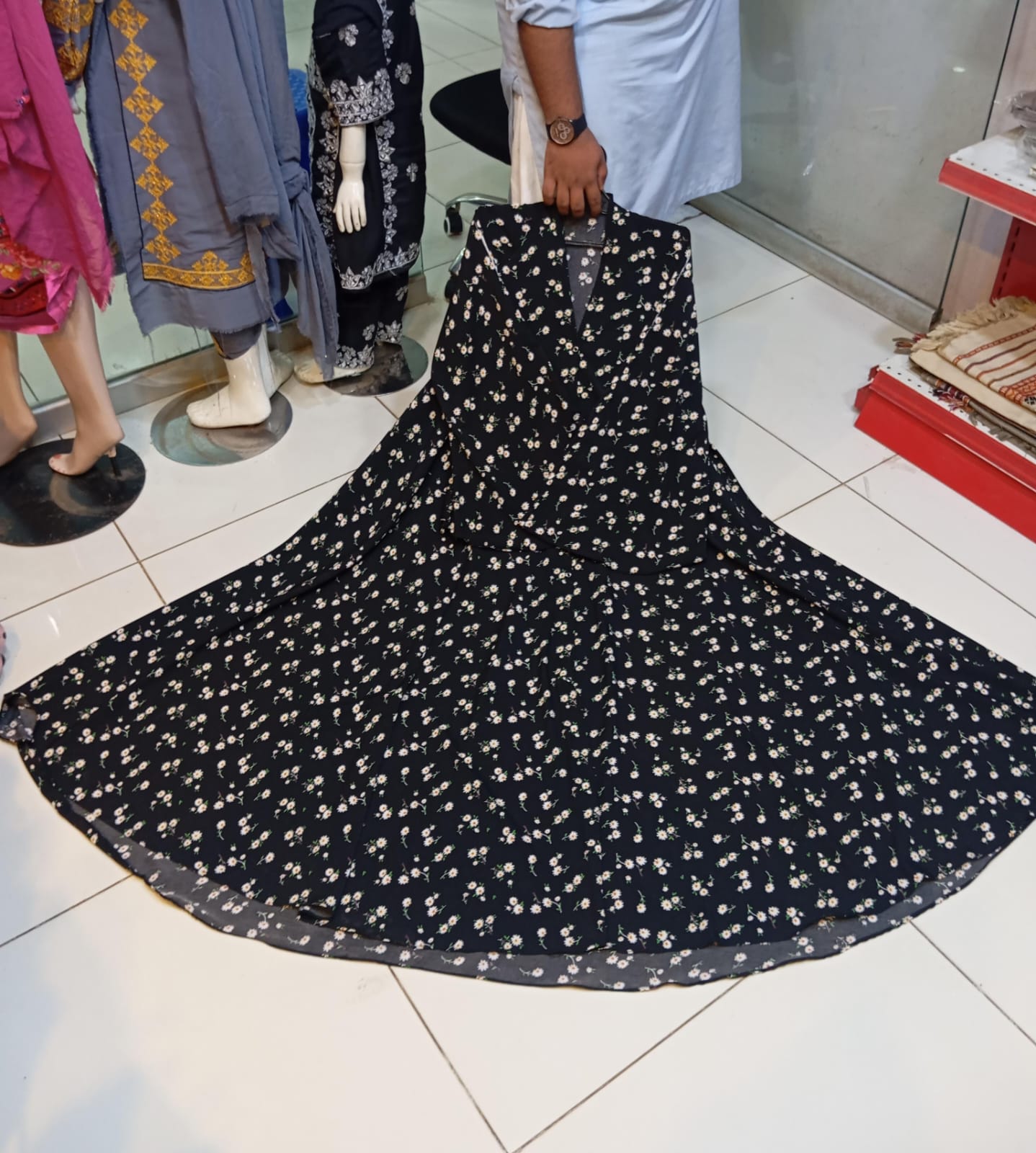 PRINTED ABAYA