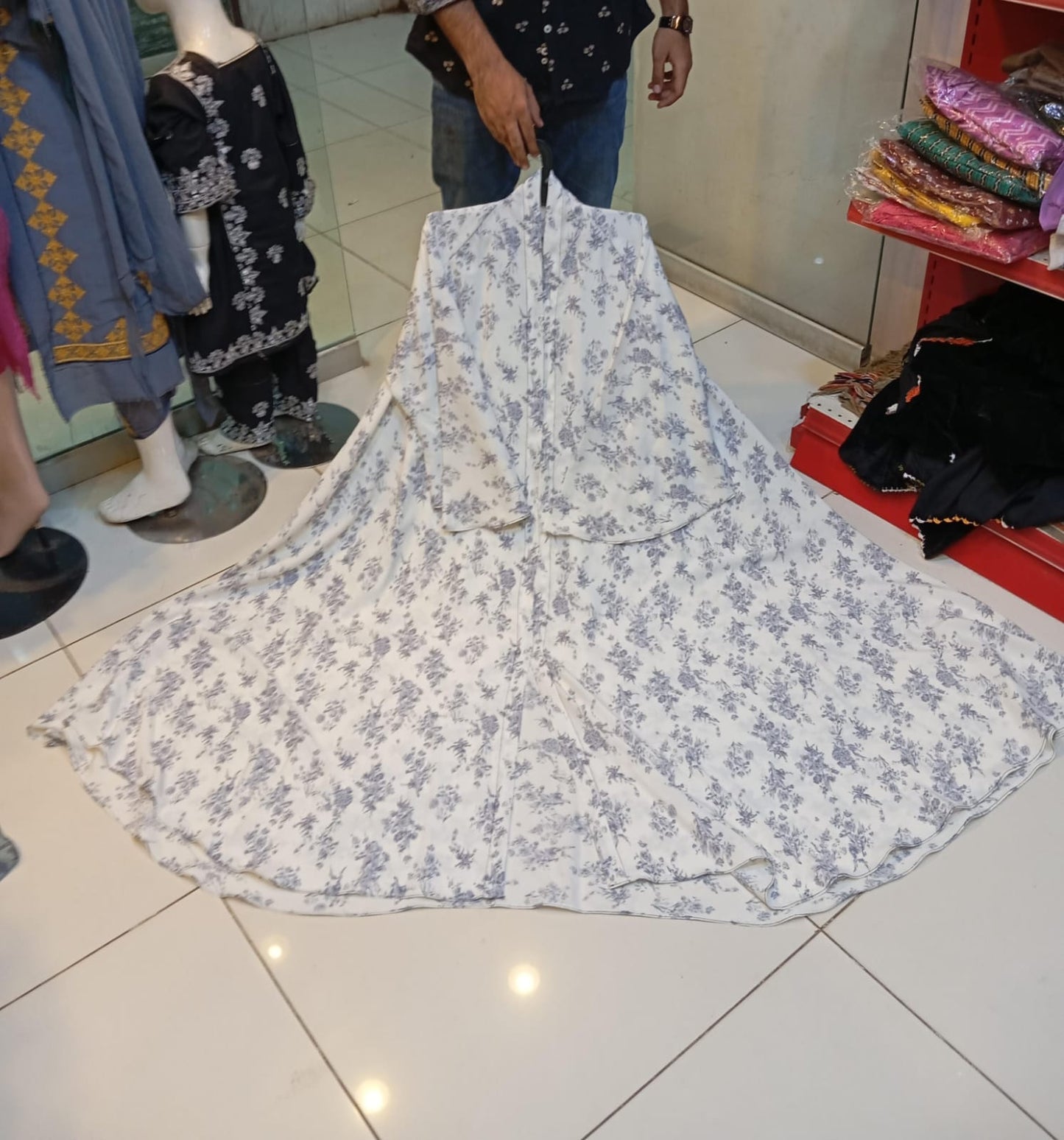 PRINTED ABAYA