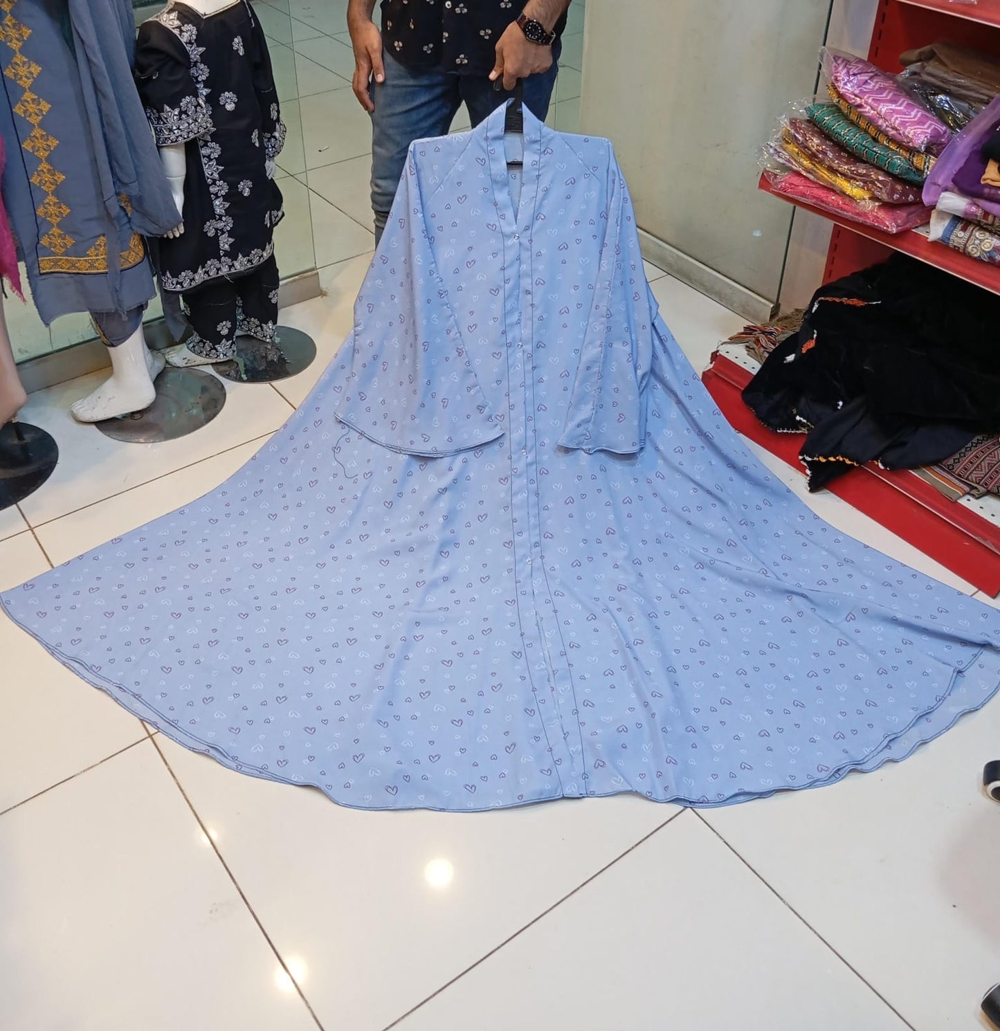 PRINTED ABAYA