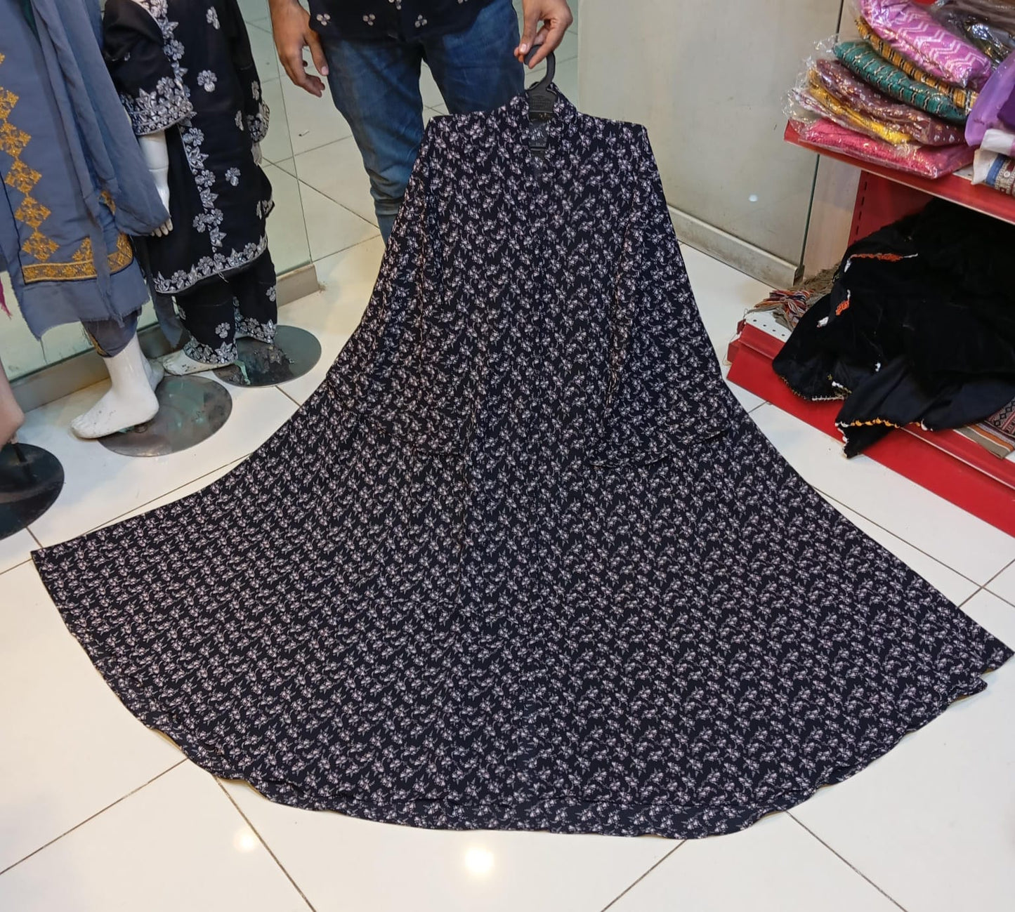 PRINTED ABAYA