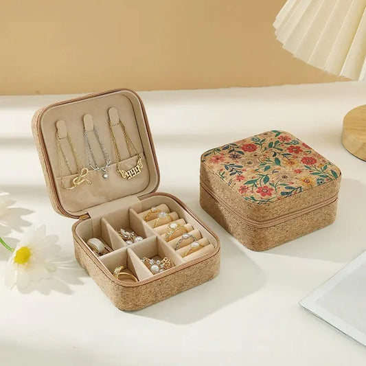 Mini Square Jewelry Organizer Box