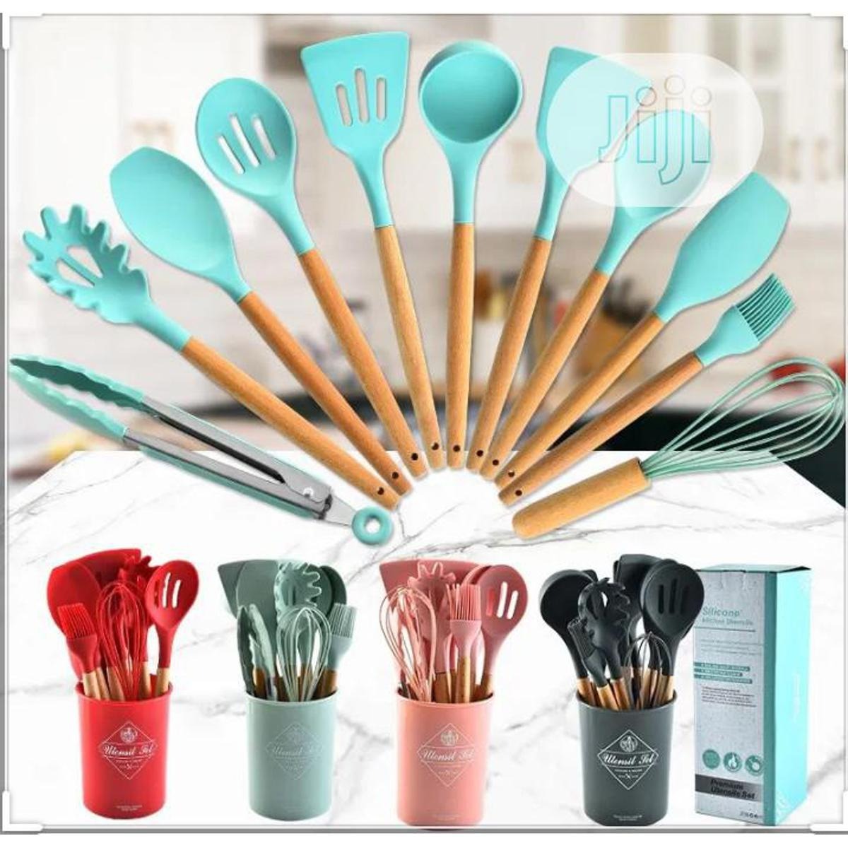 12 Pcs Silicone Kitchen Set