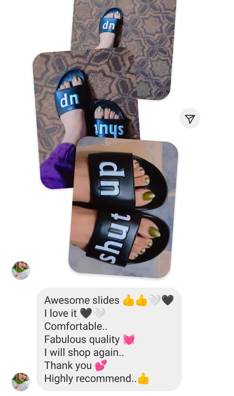 Shut up slides