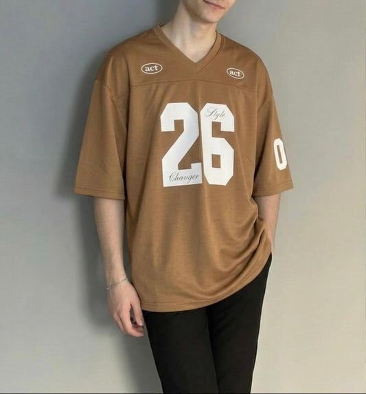 V-Neck Drop Shoulder