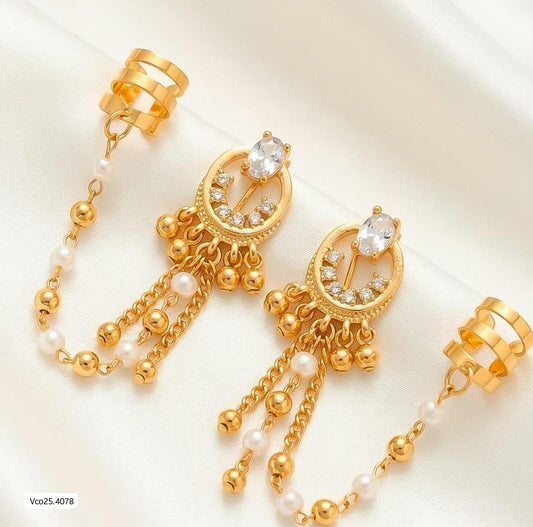 Zircon Earcuff