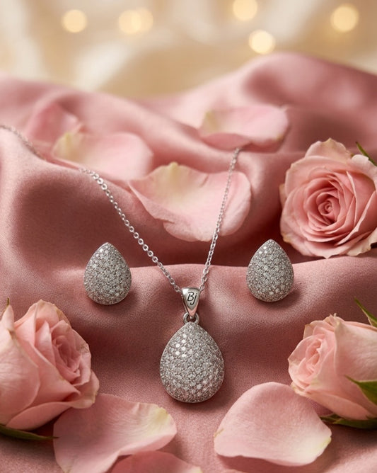 Zircon Locket Set
