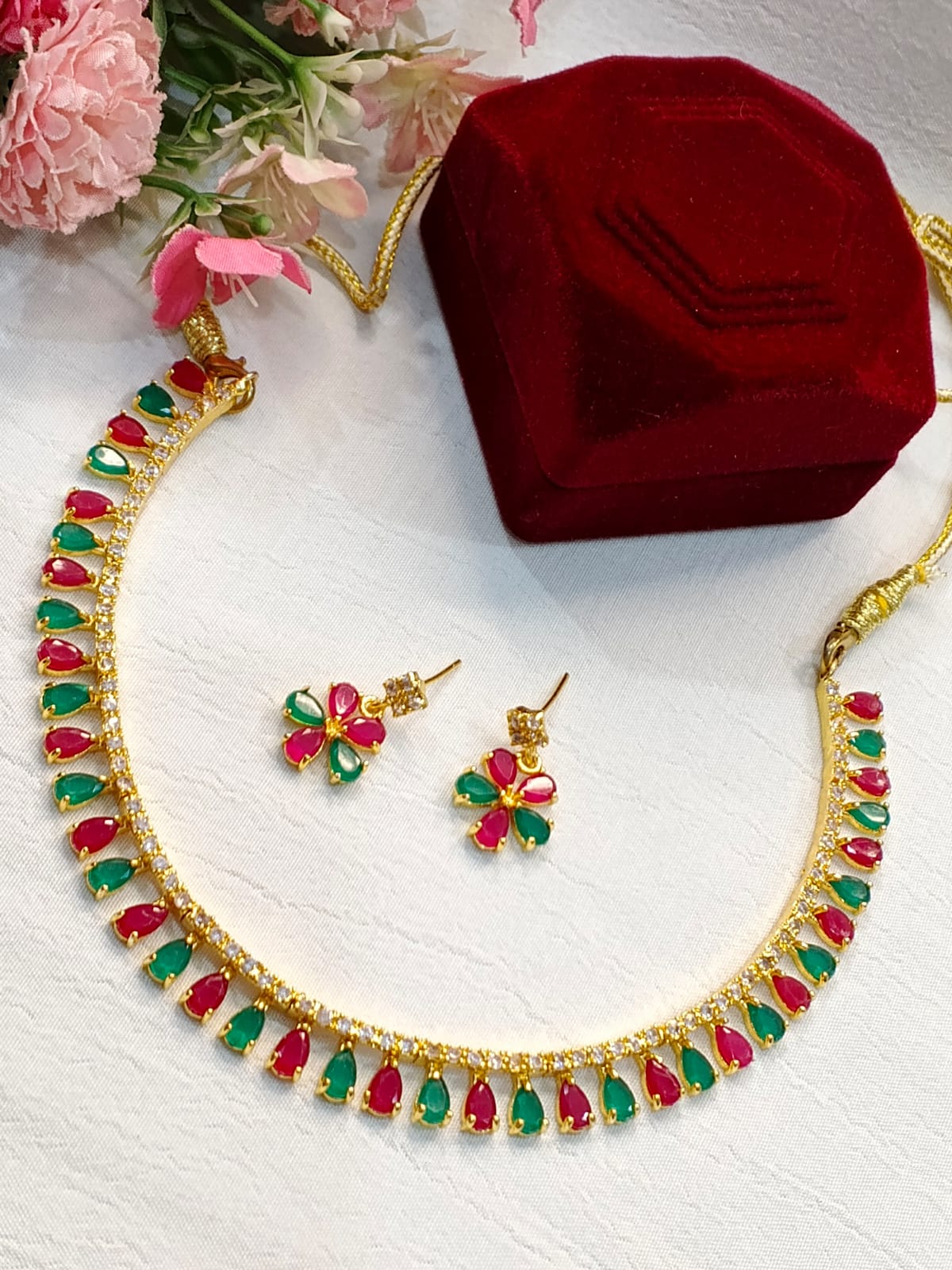 Zircon Necklace Set
