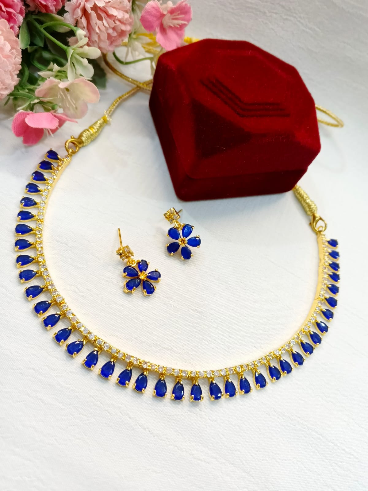 Zircon Necklace Set