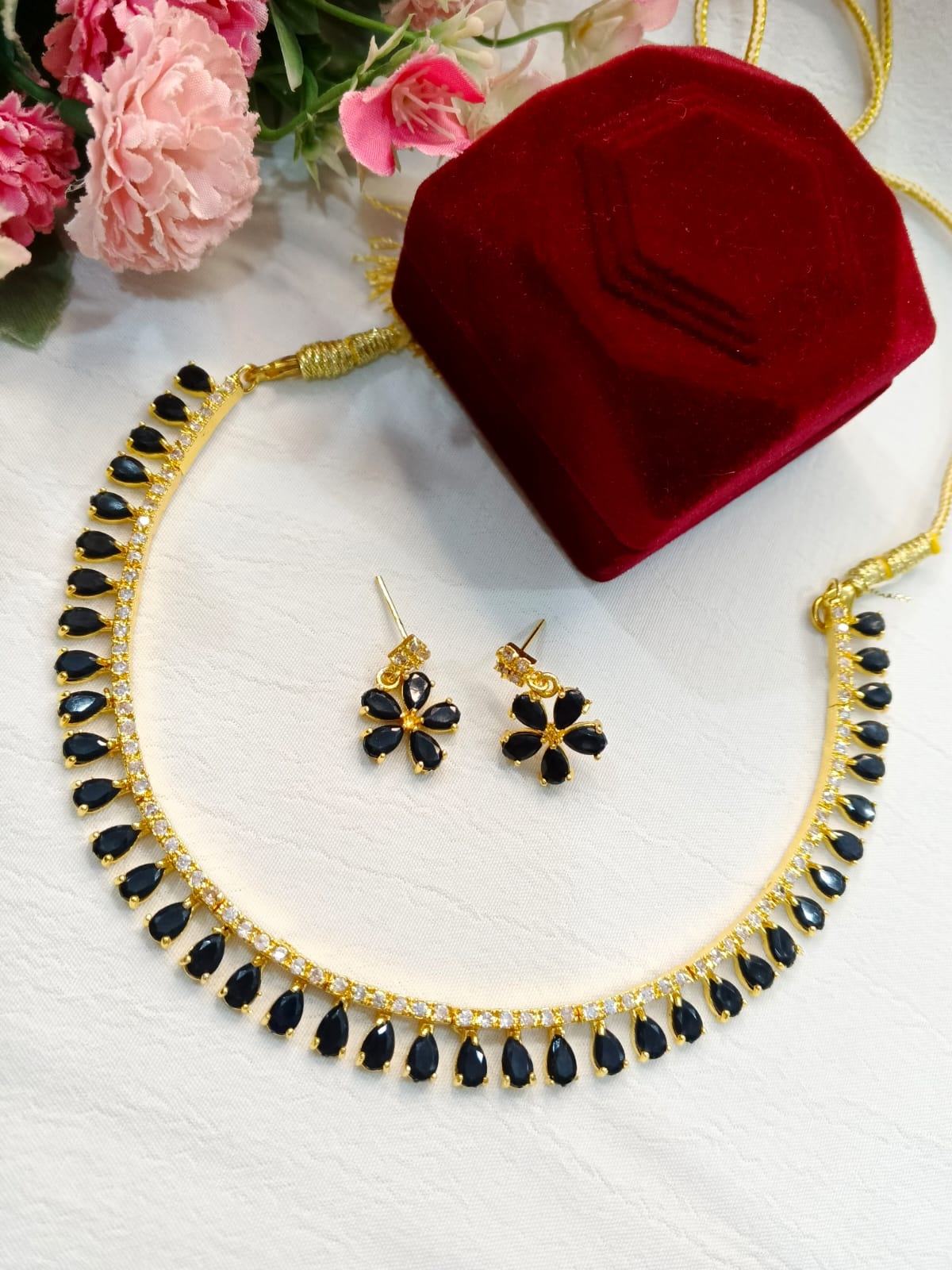 Zircon Necklace Set