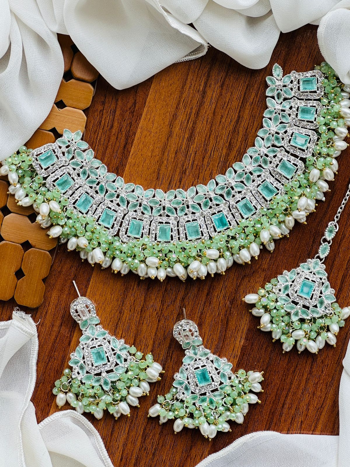 Zircon Necklace sets