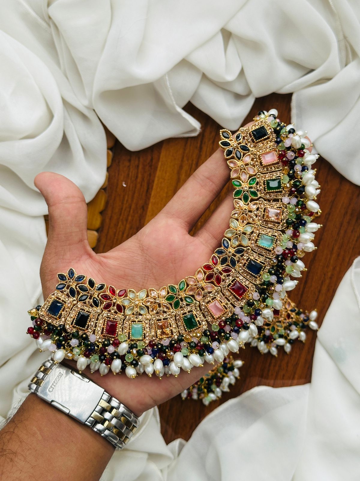 Zircon Necklace sets