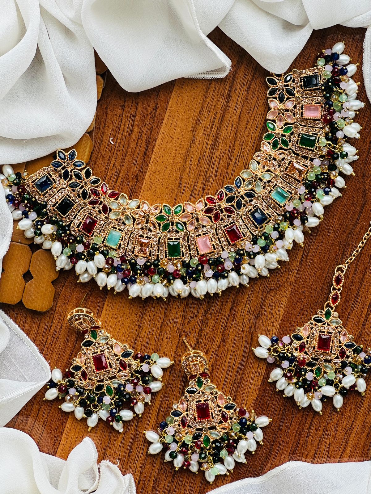 Zircon Necklace sets