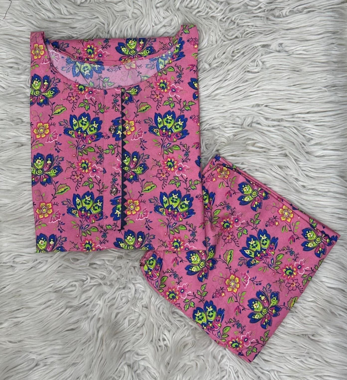 Printed 2 pcs suit