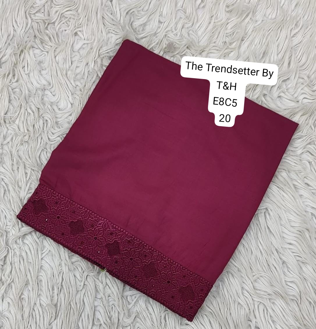 EMBROIDERY CHADDAR