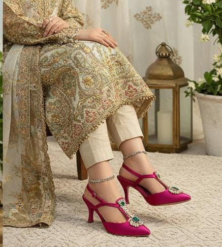 Fancy bridal Heel