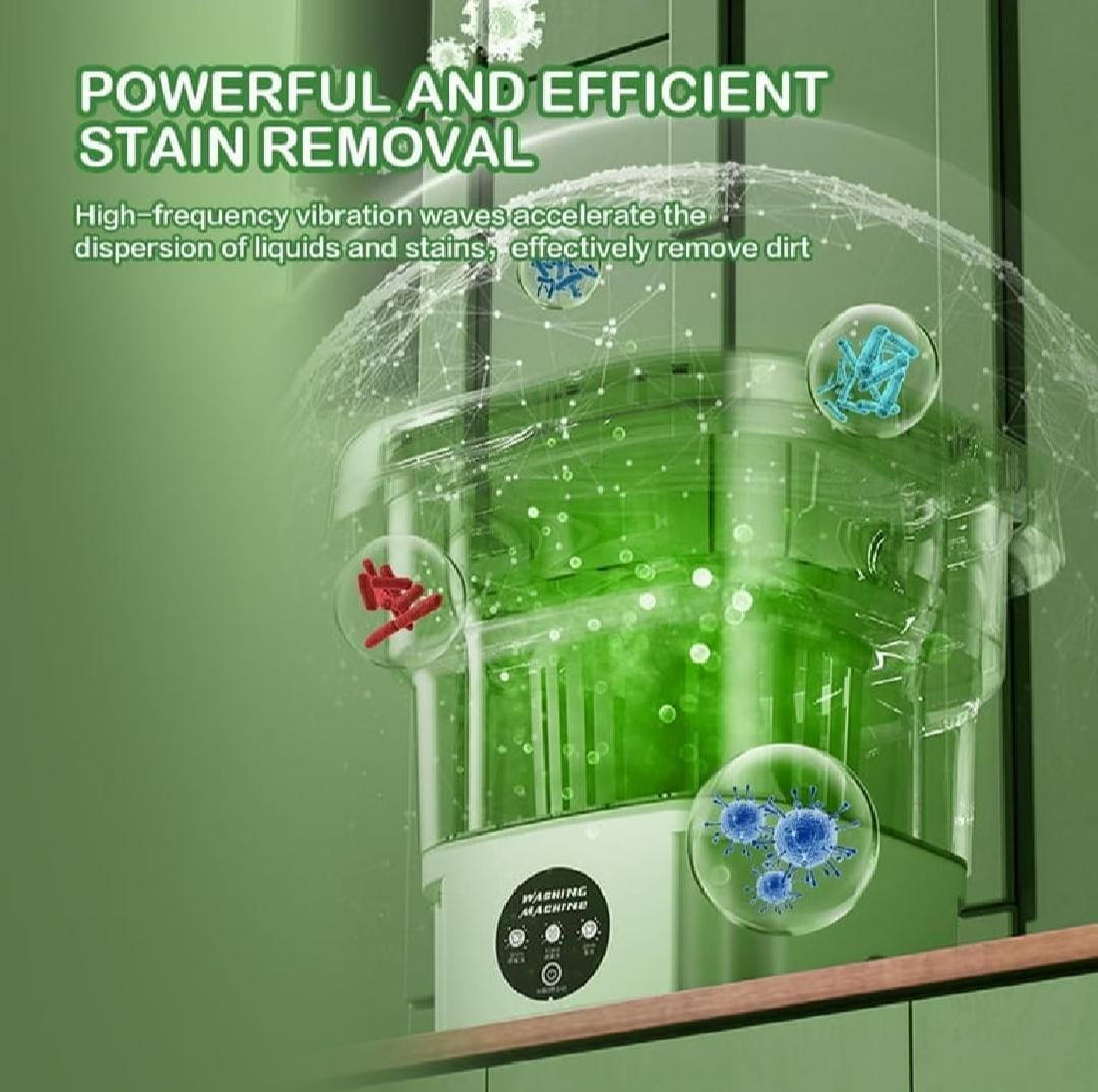 folding washing machine