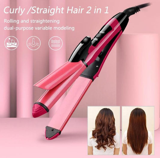 Hair Curler & Straightener