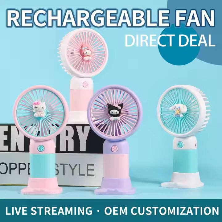 Mini handheld fan