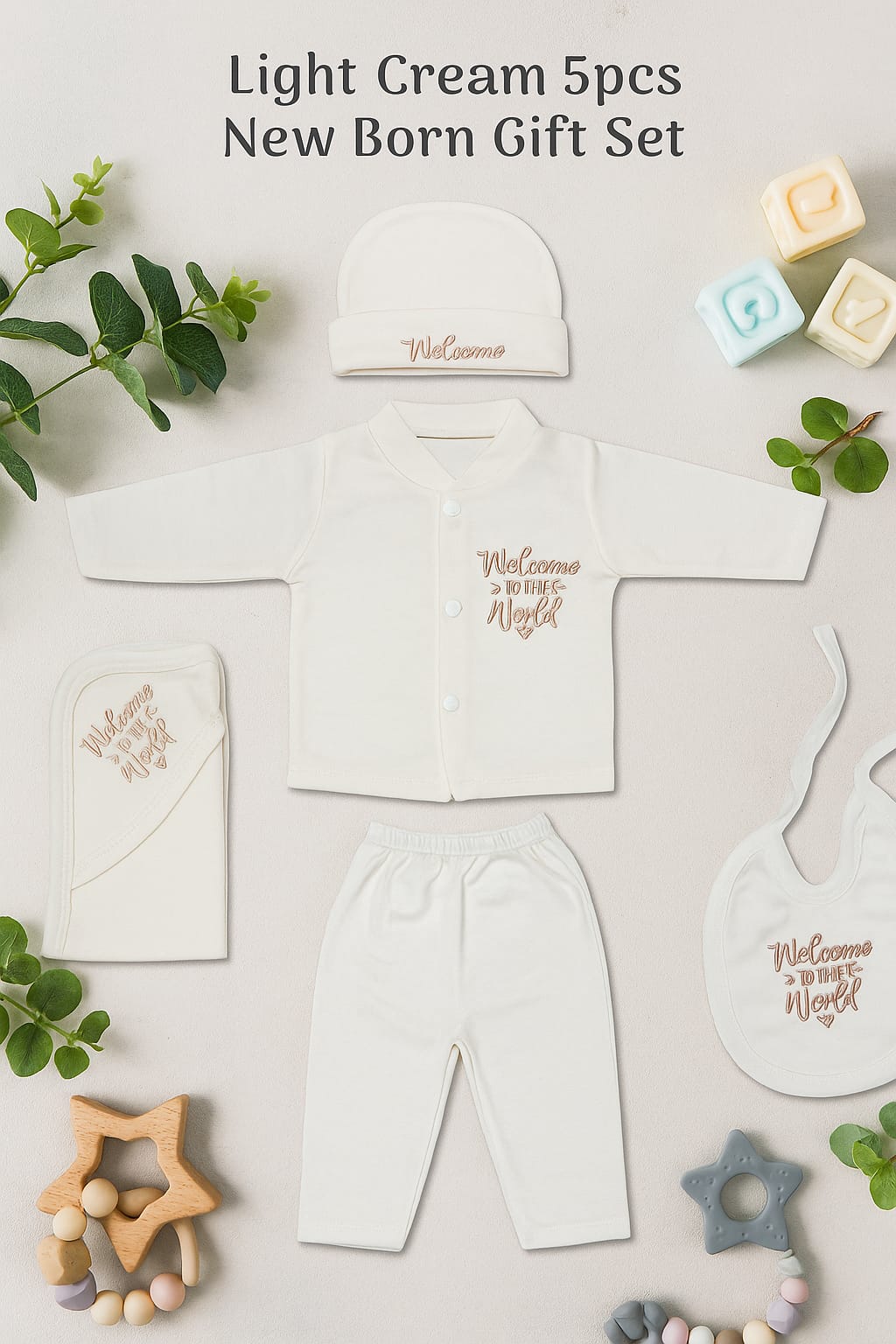 kids 5pcs Interlock