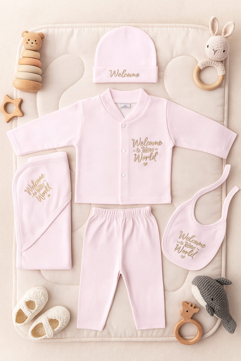 kids 5pcs Interlock