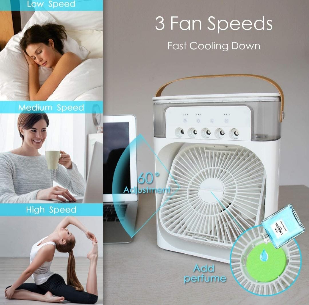 Portable Electric Water Mist Fan