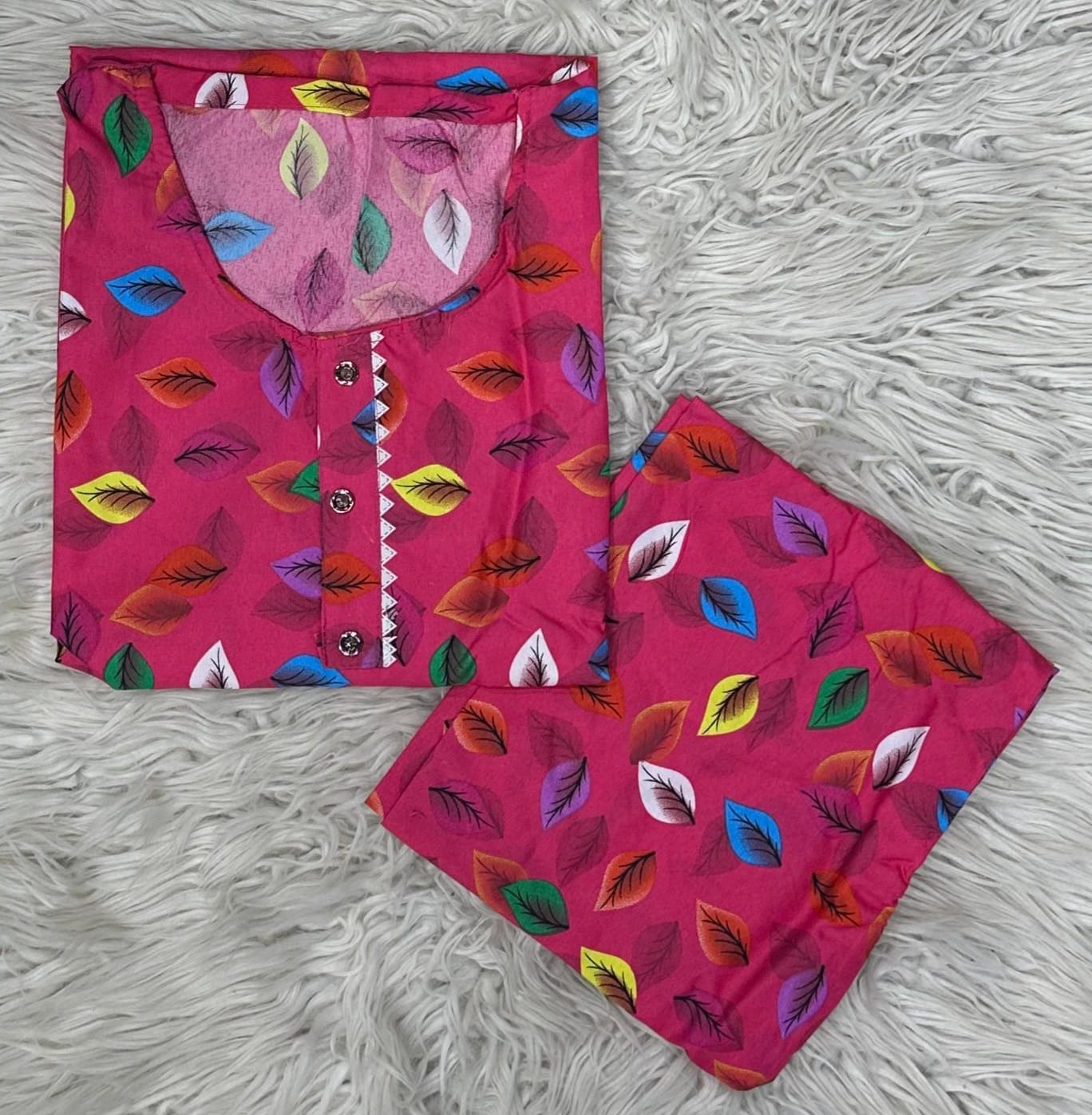 Printed 2 pcs suit