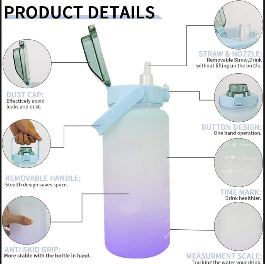 2000 Litre Single Water Bottle
