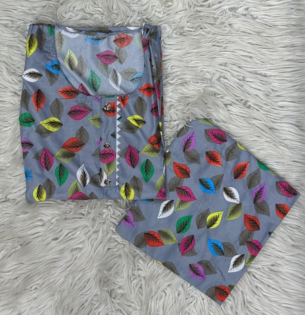Printed 2 pcs suit