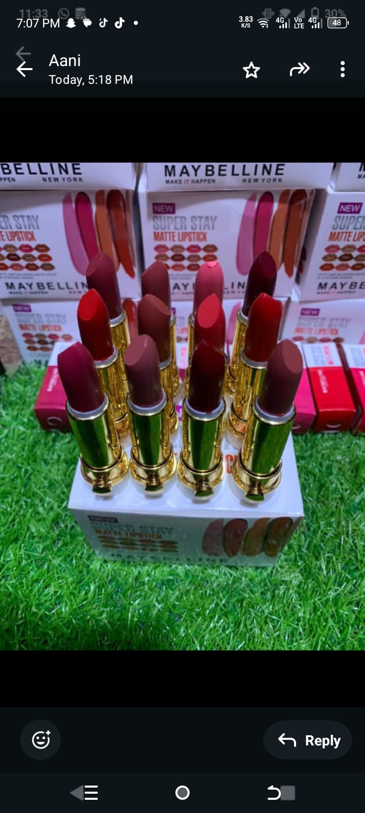 12-Piece Lipstick Shade