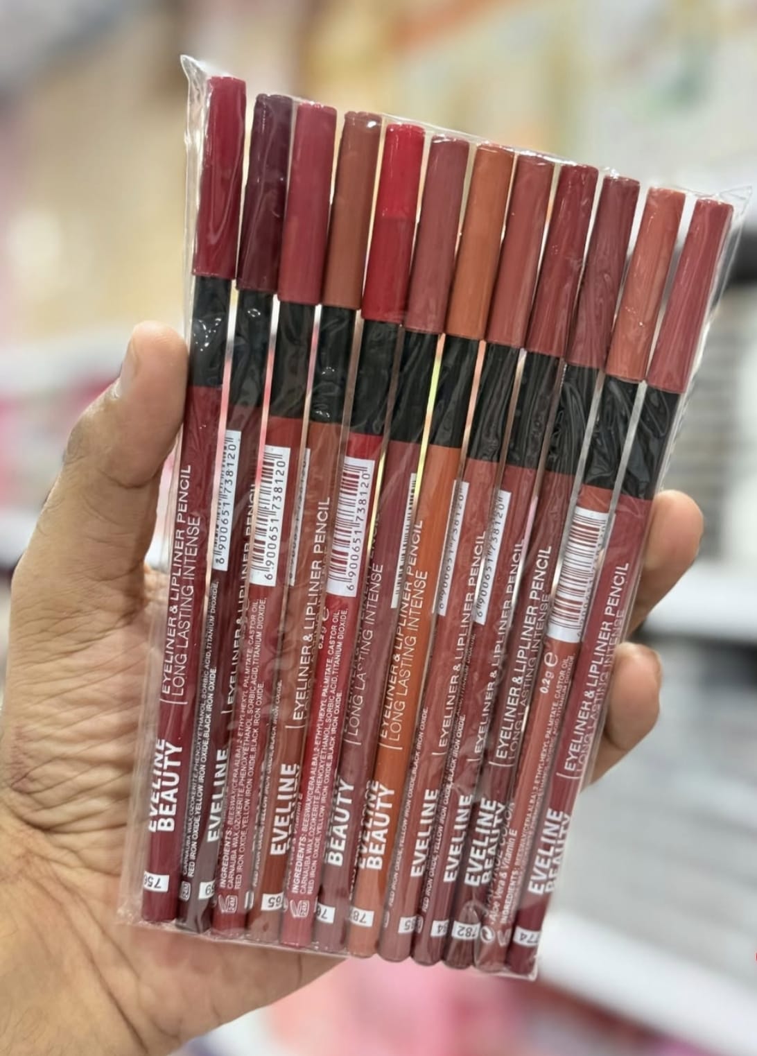 12 Pcs Lip Pencil