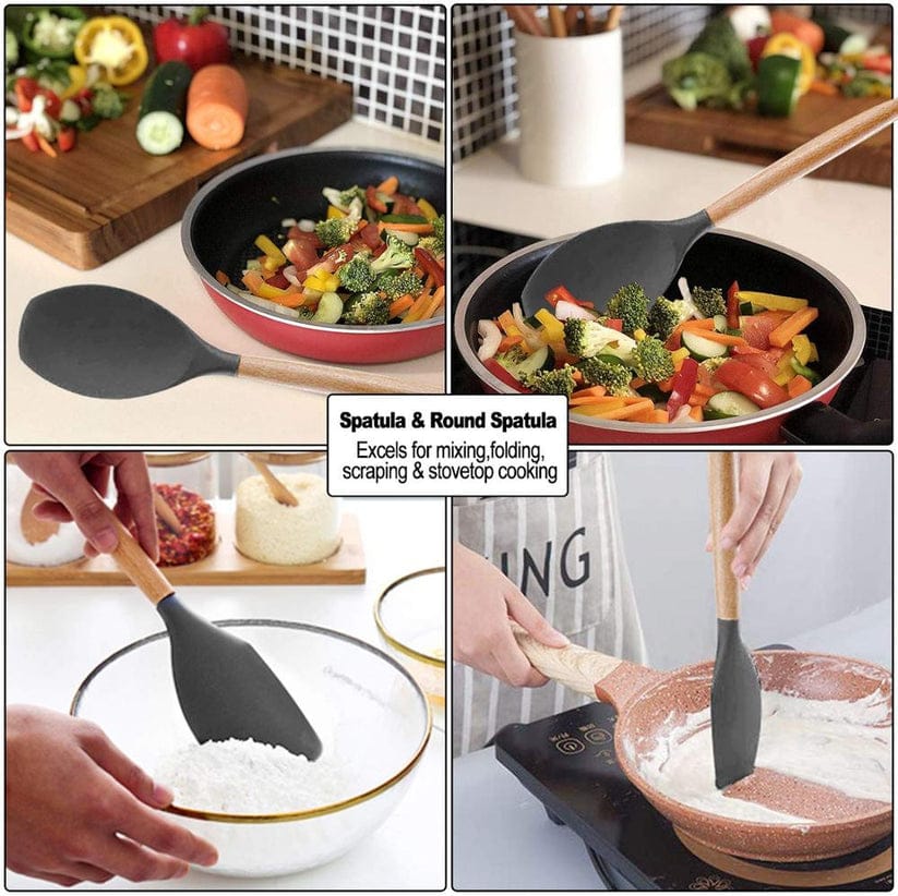 12 Pcs Silicone Kitchen Set