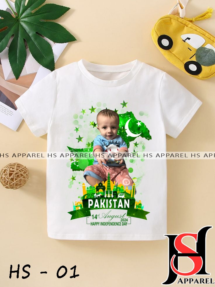 14-August Kids Customized T-Shirt
