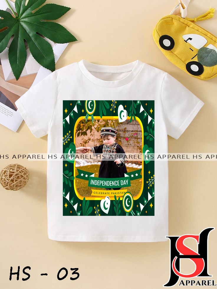 14-August Kids Customized T-Shirt