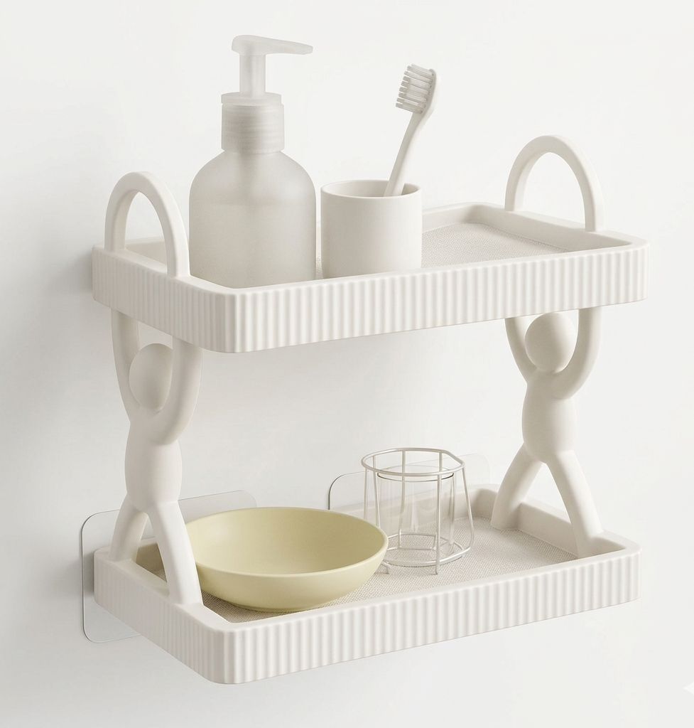 2-Layer Wall Mounted Shelf